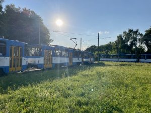 Poslední den provozu tramvají T6A5 v Ostravě.
Foto: Zdopravy.cz / Vojtěch Očadlý