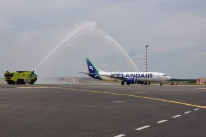 Icelandair zahájil lety z Prahy. Foto: Letiště Praha