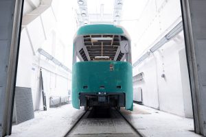 Generální oprava tramvají T3 z Liberce v Ostravě. Foto: Škoda Ekova