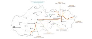 Mapa letních vlaků ZSSK pro rok 2023. Foto: ZSSK