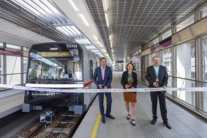 Zahájení provozu nového metra X-Wagen ve Vídni. Foto: Siemens