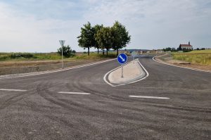 Zprovozněná část silnice I/36 Časy - Holice. Foto: ŘSD