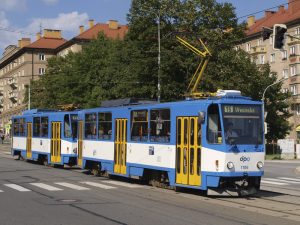 Tramvaj T6A5 Dopravního podniku Ostrava (DPO). Zdroj: DPO