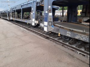 Vykolejení nákladního vlaku mezi Kolínem a Kutnou Horou u Hlízova. Foto: Správa železnic