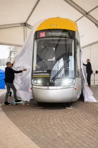 Nová tramvaj XXL Plus pro Lipsko. Foto: l.de