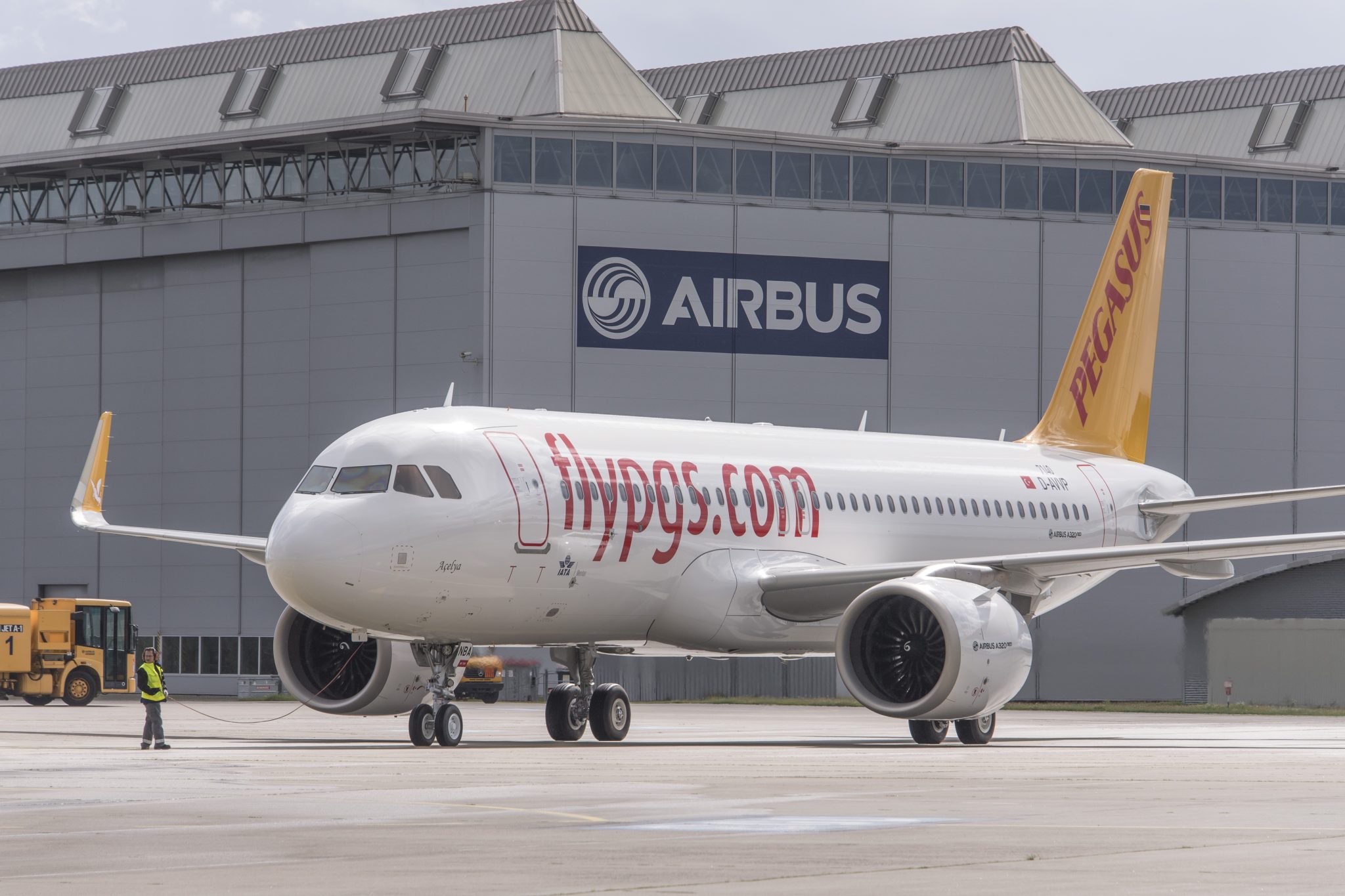 Airbus A320neo letecké společnosti Pegasus Airlines. Zdroj: Airbus