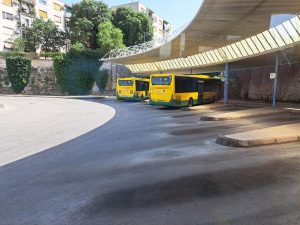 Autobusové nádraží na Pule a linky MHD