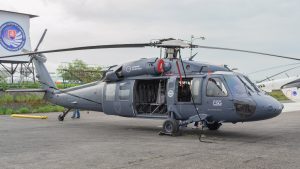 Sikorsky UH-60 Black Hawk s registrací OM-BHK. Foto: Lukáš Vardžák