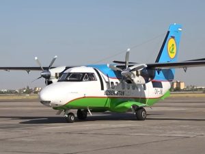 První L-410 UVP-E20 uzbecké společnosti Uzbekistan Airway. Zdroj: Facebook.com - Uzbekistan Airways
