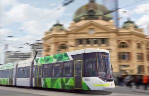 Tramvaj Alstom pro Melbourne, vizualizace. Pramen: Alstom