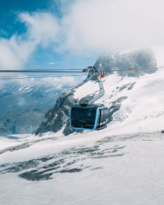 Nová lanovka Matterhorn Glacier Ride II. Foto: Zermatt Bergbahnen