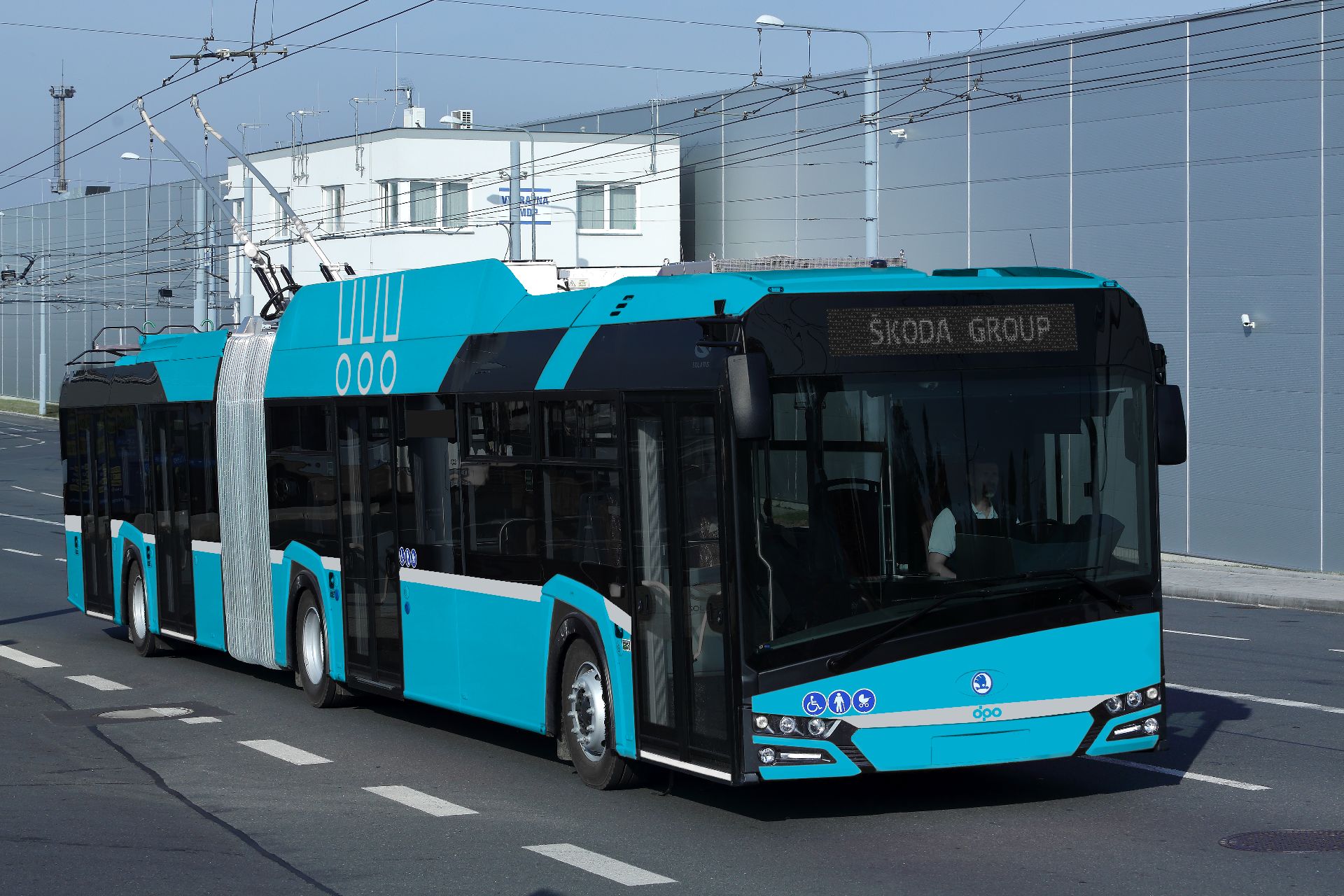 Vizualizace trolejbusu Škoda 27Tr pro Ostravu. Foto: Škoda Group