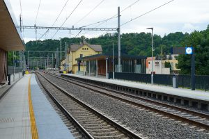 Modernizovaný úsek Brandýs nad Orlicí - Ústí nad Orlicí. Foto: Správa železnic