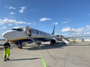 Boeing 737-800 společnosti Ryanair. Foto: Jan Sůra / Zdopravy.cz