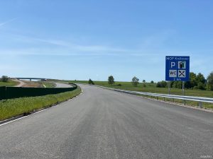 Silnice S3 u českých hranic. Foto: GDDKiA