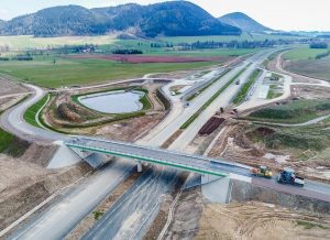 Práce na stavbě S3 k českým hranicím. Foto: Geoinżynieria drogi mosty tunele - GDMT
