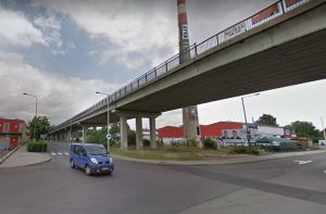 Estakáda silnice I/9 v České Lípě. Foto: Google Street View