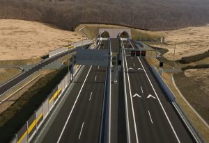 Vizualizace tunelu na budoucím obchvatu Prešova. Foto: NDS