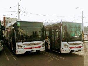 Autobusy Iveco Urbanway. Foto: Dopravní podnik města Pardubic
