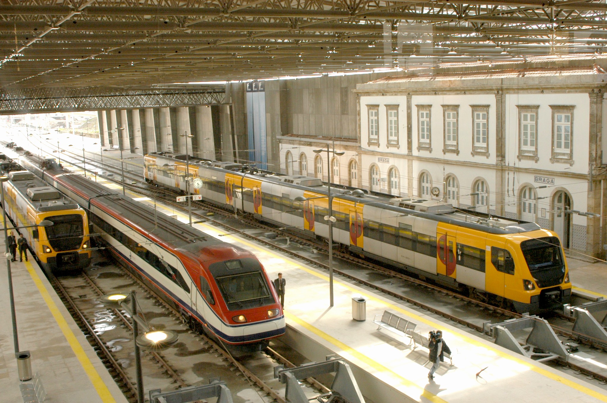 Portugalské dráhy. Foto: Comboios de Portugal