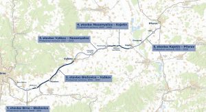 Stav plánů na modernizaci trati Brno  - Přerov, stav 5/2023. Foto: Správa železnic
