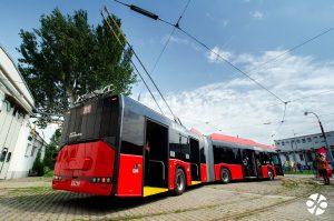 Nový trolejbus Škoda 27Tr pro Bratislavu. Foto: Dopravný podnik Bratislava