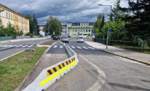Dokončená výměna mostu na silnici I/65 v Jablonci nad Nisou. Foto: ŘSD