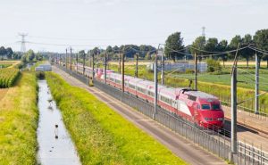 Rychlovlak společnosti Thalys (nyní Eurostar) v Nizozemsku. Foto: ProRail