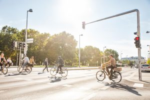 Cyklisté ve Vídni. Autor: Peter Provazník