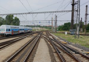 Železniční výhybky, ilustrační foto. Pramen: DT - Výhybkárna a strojírna