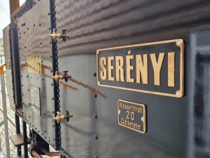 Tendrová parní lokomotiva 210.001 „Serényi“. Foto: Zdopravy.cz, Jan Nevyhoštěný