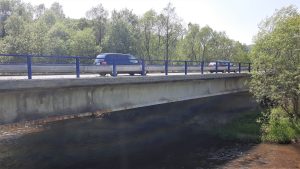 Silnice I/45, most přes Opavu, Nové Heřminovy. Pramen: ŘSD