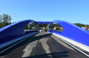 Nový most přes Lužnici v Plané nad Lužnicí. Pramen: Jihočeský kraj