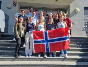 Na škole ŘLP (CANI) aktuálně studuje i skupina norských studentů. Pramen: CANI