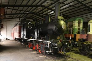 Parní lokomotiva 310.922 deponovaná v České Třebové. Foto: Pardubický kraj