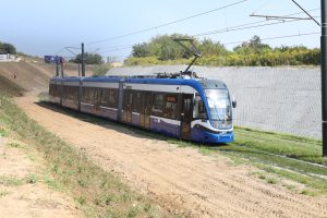 Nová tramvajová trať v Krakově. Foto: Zarząd Inweéstycji Miejskich w Krakowie