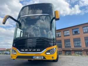 RegioJet má aktuálně kolem 150 autobusů, nové setry na rozdíl od většiny vozů již  nemají brněnské značky. Foto: Jan Sůra / Zdopravy.cz