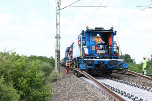 Modernizace železnice v Maďarsku. Foto: V-Híd