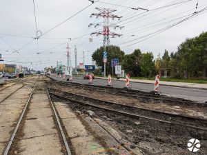 Modernizace Vajnorské radiály v Bratislavě.
Zdroj: DPB