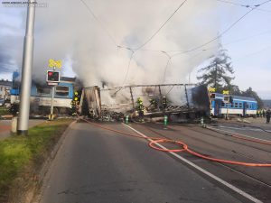 Foto z místa nehody v Olomouci - Hodolanech. Zdroj: DATEL