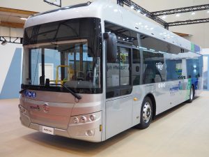 Městský autobus čínské značky Golden Dragon v provedení pro Izrael. Foto: Zdopravy.cz, Jan Nevyhoštěný