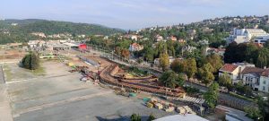 Stavba smyčky v Pisárkách. Foto: DPMB