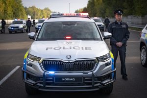 Nové vozy Škoda Kodiaq pro Policii České republiky. Foto: PČR