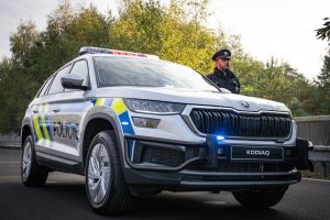 Nové vozy Škoda Kodiaq pro Policii České republiky. Foto: PČR