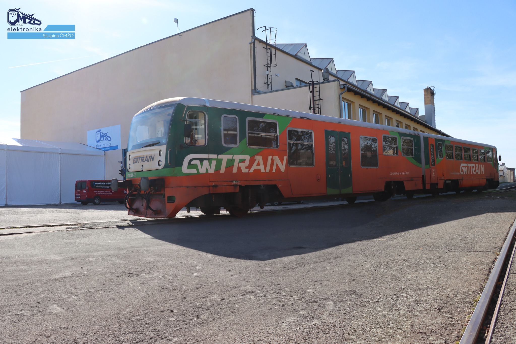 Jednotka 814.501 v barvách GW Train Regio. Foto: ČMŽO - elektronika