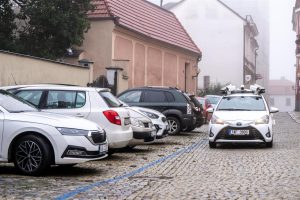 Monitorovací auto slouží jihlavské městské policii ke kontrole parkování. Zdroj: Jihlava.cz