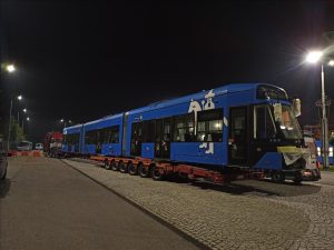 Poslední tramvaj Lajkonik pro Krakov. Foto: MPK Kraków