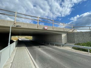 Podjezd pod dálnicí D3 u Českých Budějovic. Autor: Zdopravy.cz/Jan Šindelář