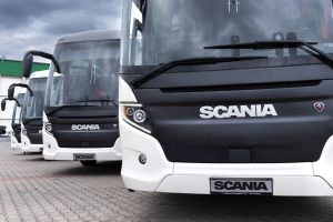 Autobusy Scania Touring HD 11 pro českou armádu. Foto: Scania
