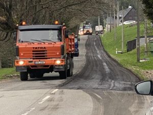 Rekonstrukce silnice II/311 na Šerlich. Foto: Eurovia CS